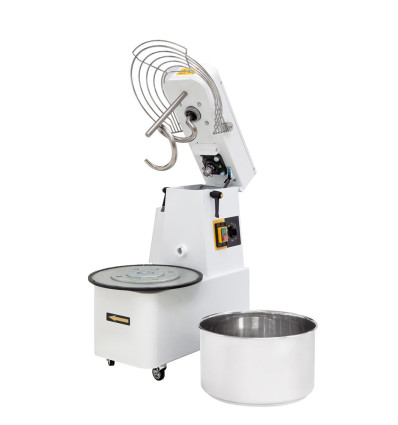Spiral mixer with removable bowl and 2 speeds - 48 L