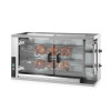 Gas spit roaster for 8-10 chickens