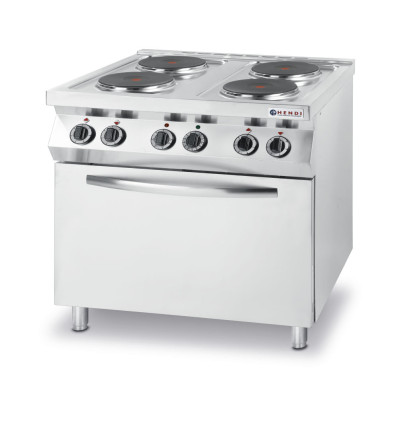 Electric cooker Kitchen Line 4-plate with convection electric oven GN 1/1