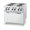 Electric cooker Kitchen Line 4-plate with convection electric oven GN 1/1