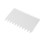 Dough scrapers (comb), rectangular – set of 6 pcs.