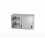 Hanging cabinet with sliding doors – welded, depth: 400 mm