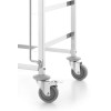 Mobile trolley for dishwasher baskets - 7 x 500x500 mm