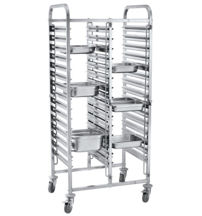 Double trolley - 30 x GN 1/1