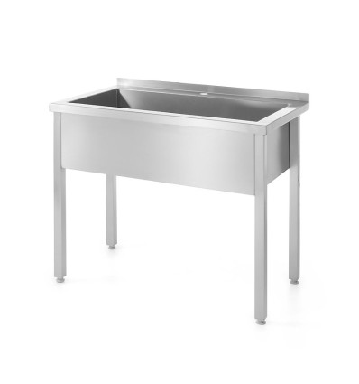 Single sink table - welded