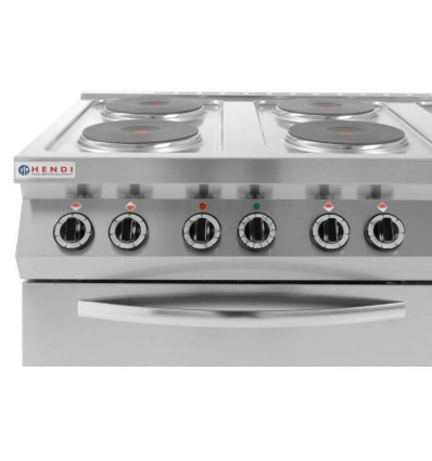 Electric cooker Kitchen Line 6-plate with convection electric oven GN 1/1