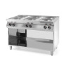 Electric cooker Kitchen Line 6-plate open stand