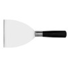 Spatula for confectionery substances with ring