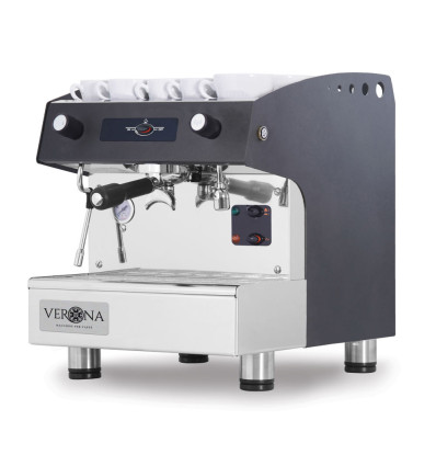 Coffee machine ROMEO easy, 1 groups, semi-automatic, black