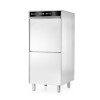 50x60 dishwasher for trays and pots – electronically controlled, with detergent dosing system and drain pump