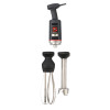 Hand mixer with mixing arm and replaceable whipping arm MB-31