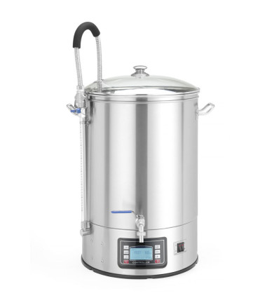 Beer brewing kettle