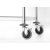 Kitchen Line 2-shelf service cart