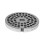 Strainer for a high efficiency meat grinder