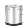 Insulated stainless steel food transport container Kitchen Line.