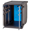 Cam GoBox® izolācijas konteiners, priekšējā iekraušana, 600 x 400 mm, regulējamas vadotnes