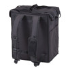 Insulated, foldable backpack with removable compartment.
