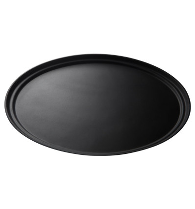 Camtread® serving tray, oval, non-slip surface.