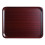 Mykonos – mahogany serving tray, rectangular, non-slip surface.