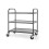 Serving trolley matt black