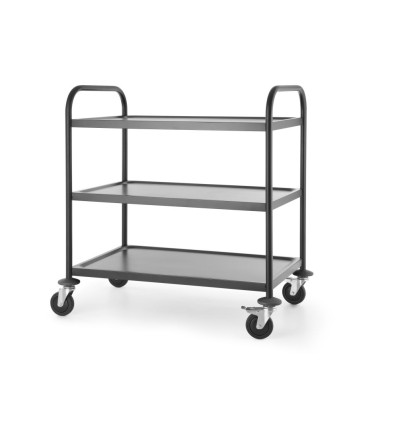 Serving trolley matt black