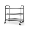 Serving trolley matt black