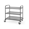 Serving trolley matt black