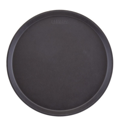 Camtread® serving tray, round, non-slip surface.