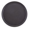 Camtread® serving tray, round, non-slip surface.