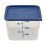 CamSquare® transparent polypropylene food storage container.