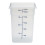 CamSquare® transparent polypropylene food storage container.