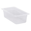 Container GN 1/3 transparent polypropylene.