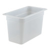 Container GN 1/3 transparent polypropylene.