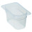 Container GN 1/9 transparent polypropylene.