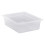 Container GN 1/2 transparent polypropylene.