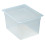 Container GN 1/2 transparent polypropylene.