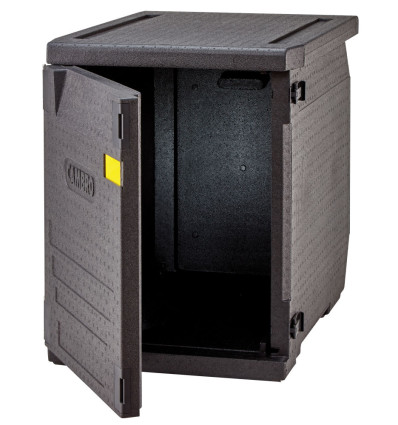 Cam GoBox® izolācijas konteiners, priekšējā iekraušana, 600x400 mm konteineriem, bez vadības sliedēm