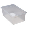 Container GN 1/1 transparent polypropylene.