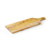 Serving board, olive wood, rectangular, with handle