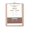 Menu clipboard