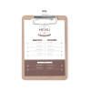 Menu clipboard