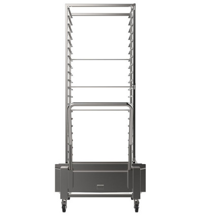 Additional drive-in trolley for Tecnoeka Millennial 20 x GN 1/1 ovens