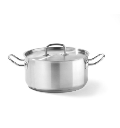 Stew pan low - with lid