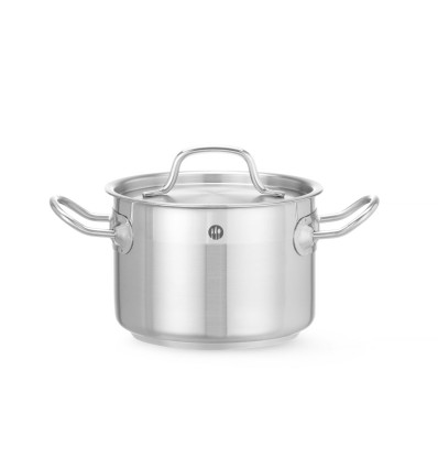 Stew pan middle - with lid