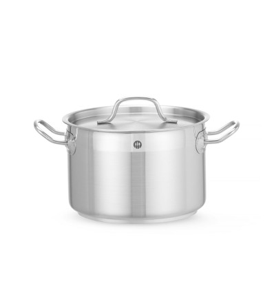 Stew pan middle - with lid