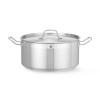 Stew pan low - with lid