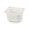 Container GN 1/6 white polycarbonate