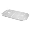 Perforated drip shelf for GN containers
