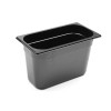 Container GN 1/3 black polycarbonate