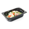 Container GN 1/4 black polycarbonate